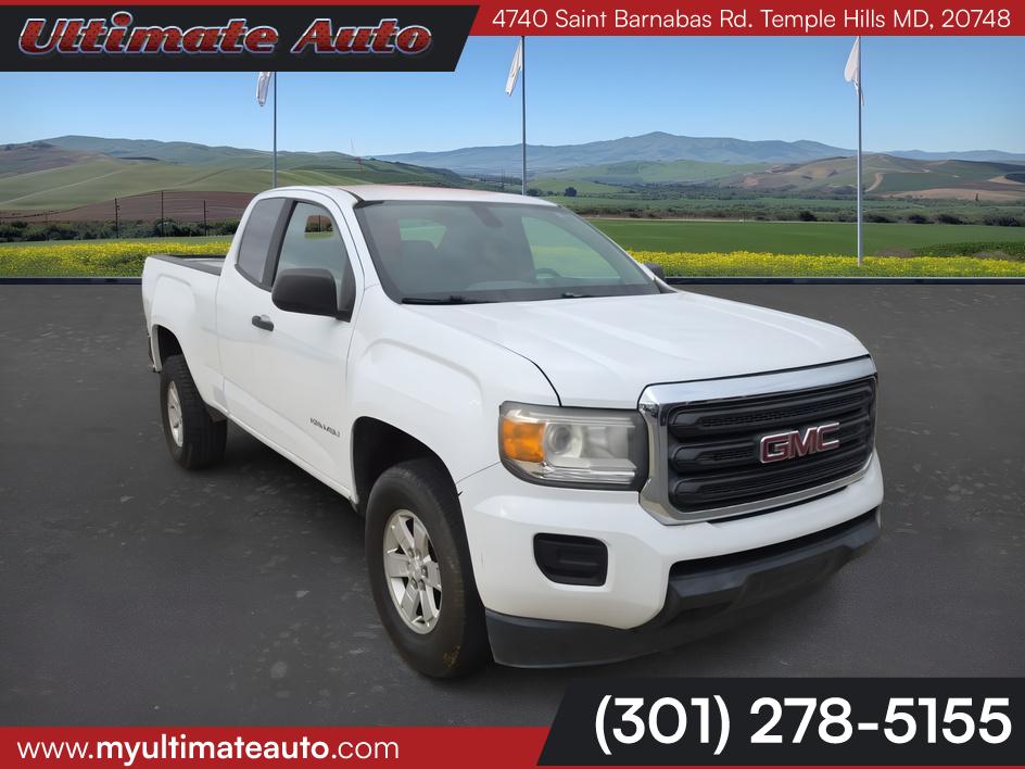 White 2017 GMC Canyon Pickup Truck 4X2 Automatic