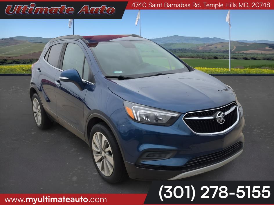 Blue (Deep Azure Metallic) 2019 Buick Encore SUV / Crossover Front-Wheel Drive Automatic