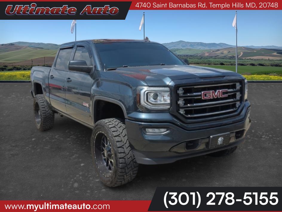 Onyx Black 2018 GMC Sierra 1500 Pickup Truck Four-Wheel Drive Automatic
