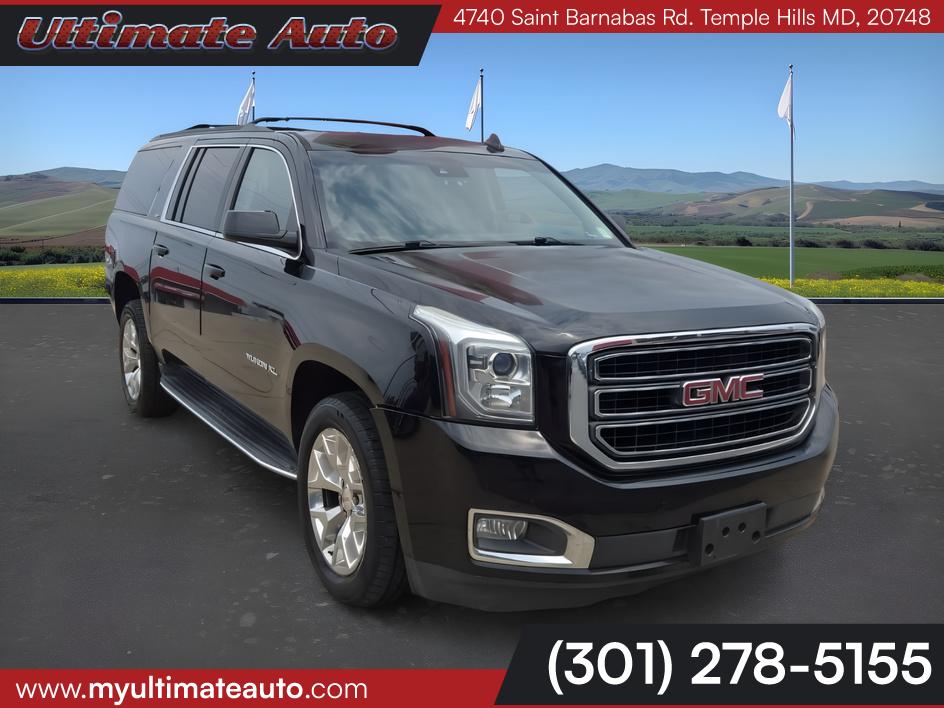 Onyx Black 2016 GMC Yukon XL SUV / Crossover Four-Wheel Drive Automatic