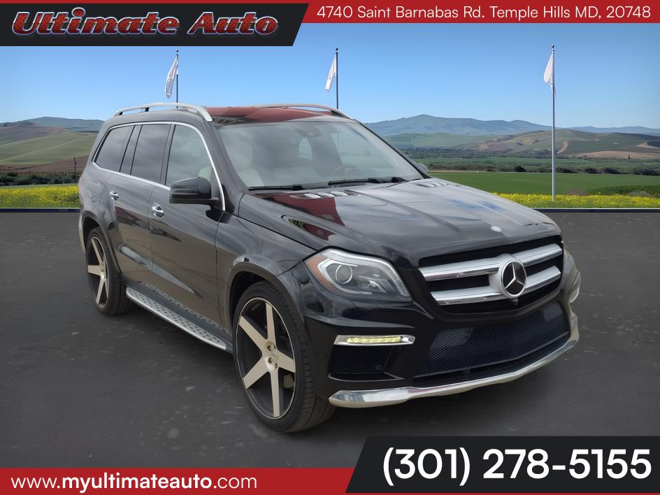 Black 2015 Mercedes-Benz GL-Class SUV / Crossover All-Wheel Drive Automatic