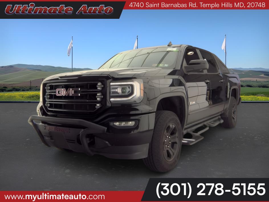 Onyx Black 2016 GMC Sierra 1500 Pickup Truck Four-Wheel Drive Automatic