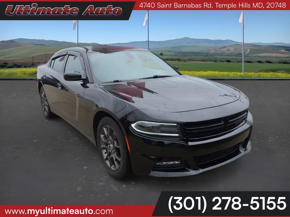 Pitch Black Clearcoat 2018 Dodge Charger Sedan All-Wheel Drive Automatic