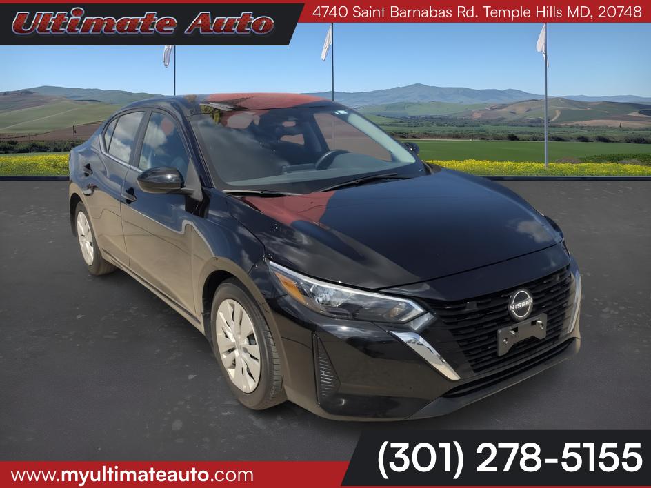 Super Black 2025 Nissan Sentra Sedan Front-Wheel Drive Automatic