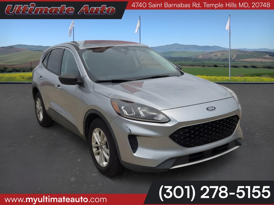 Iconic Silver Metallic 2022 Ford Escape SUV / Crossover Front-Wheel Drive Automatic
