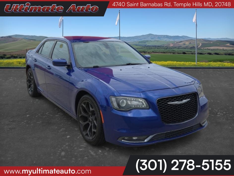 Ocean Blue Metallic Clearcoat 2019 Chrysler 300 Sedan Rear-Wheel Drive Automatic