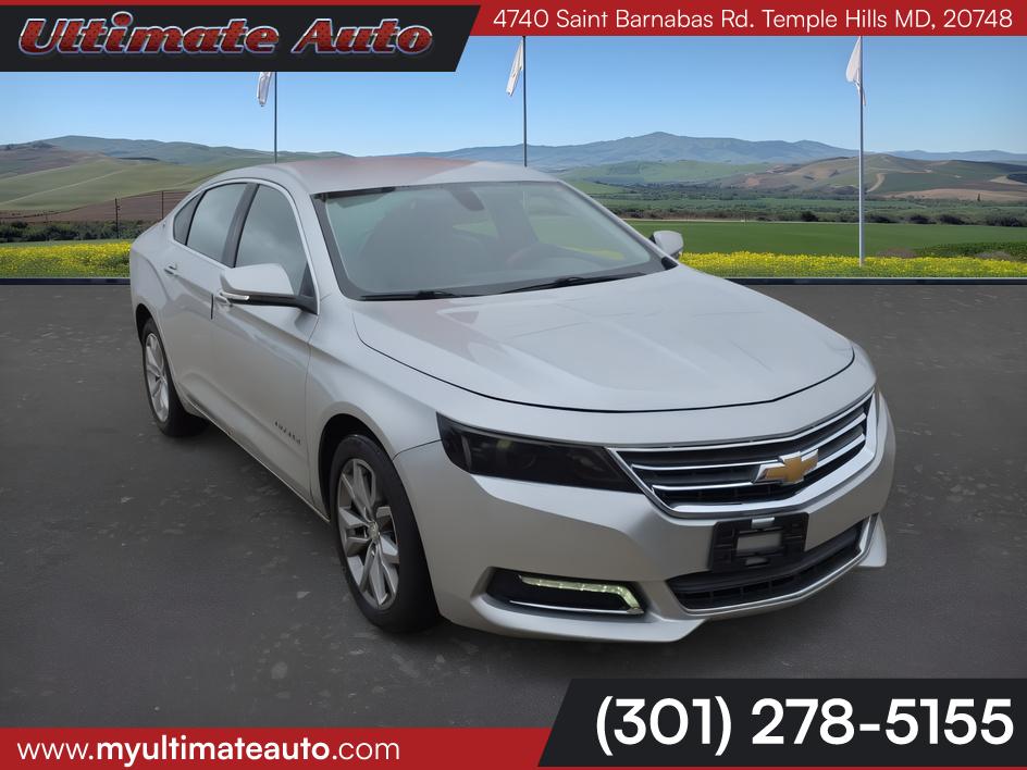 Silver Ice Metallic 2018 Chevrolet Impala Sedan Front-Wheel Drive 6-Speed Automatic