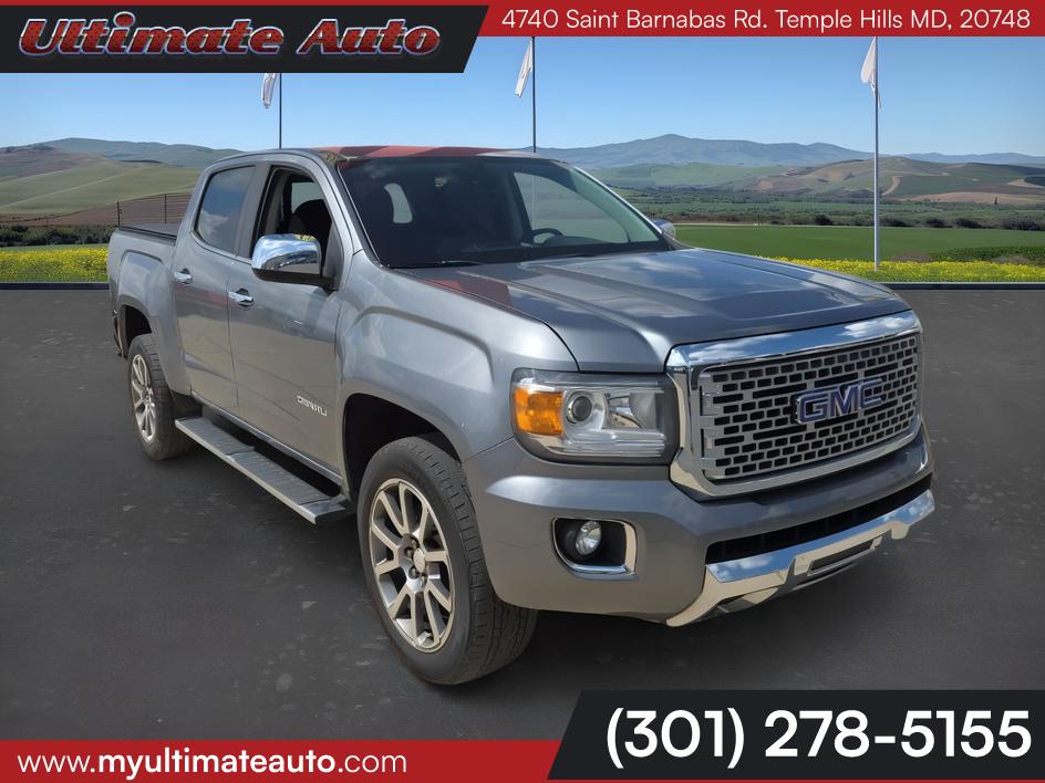 Gray (Satin Steel Metallic) 2019 GMC Canyon Pickup Truck Four-Wheel Drive Automatic