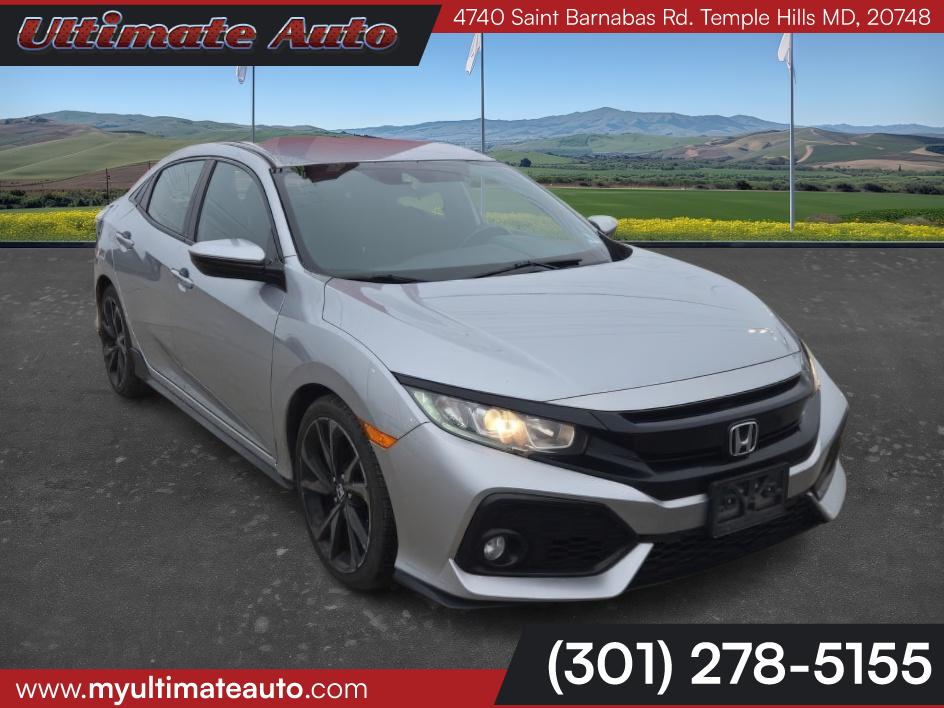 Lunar Silver Metallic 2019 Honda Civic Hatchback Sport FWD Hatchback Front-Wheel Drive Automatic