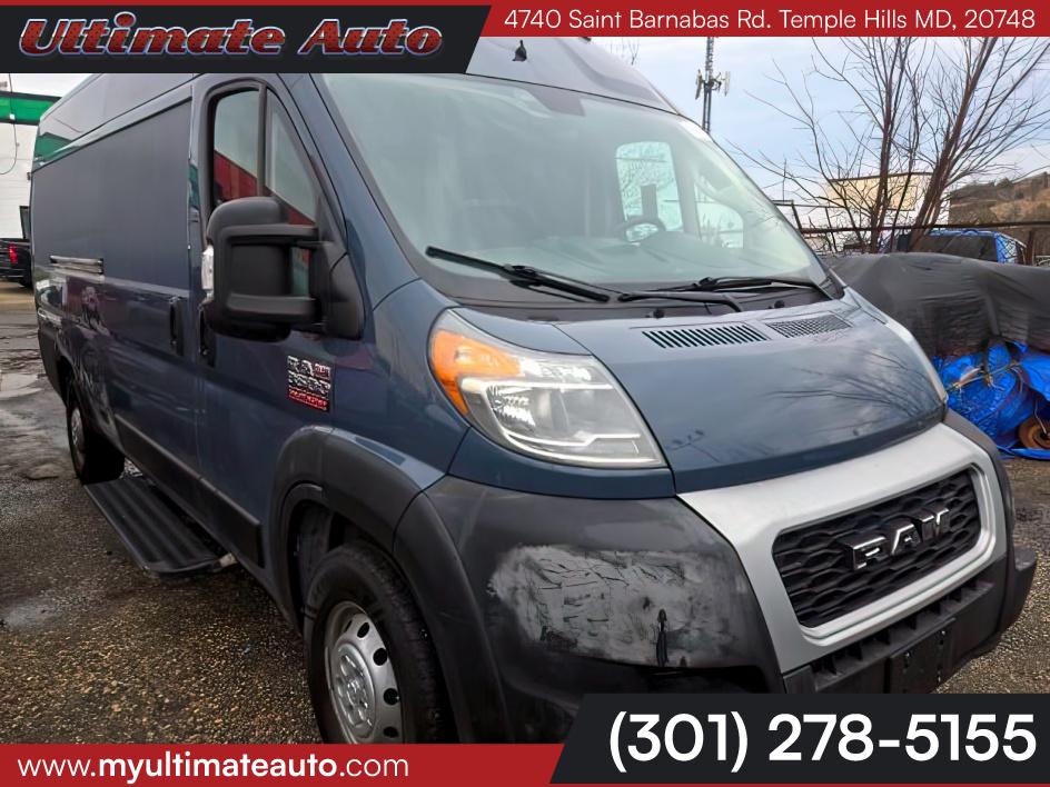 2019 RAM ProMaster 3500 159 High Roof Extended Cargo Van FWD