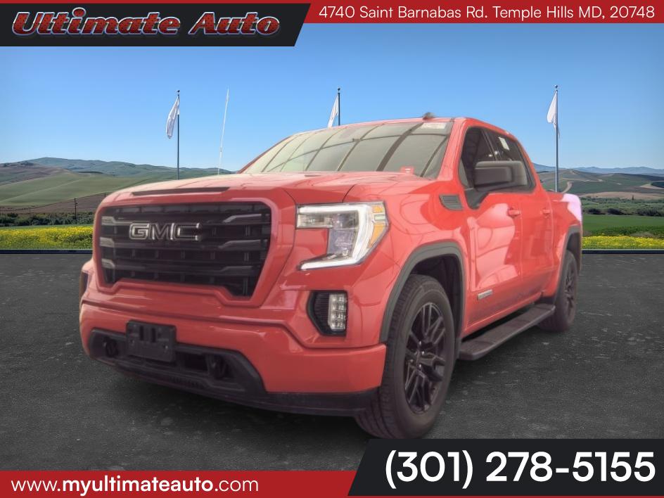 Cardinal Red 2021 GMC Sierra 1500 Elevation Crew Cab RWD Pickup Truck 4X2 Automatic