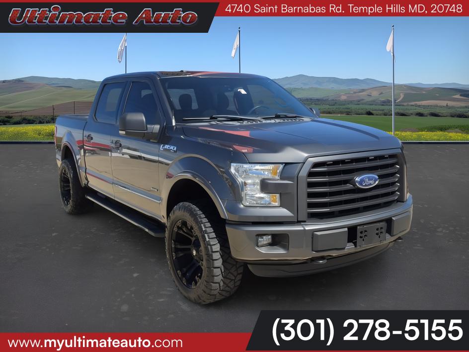 Shadow Black 2016 Ford F-150 Pickup Truck Four-Wheel Drive Automatic