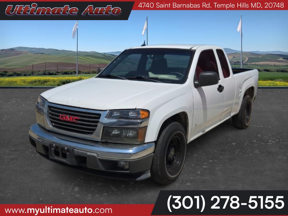 Summit White 2008 GMC Canyon Pickup Truck 4X2 Automatic