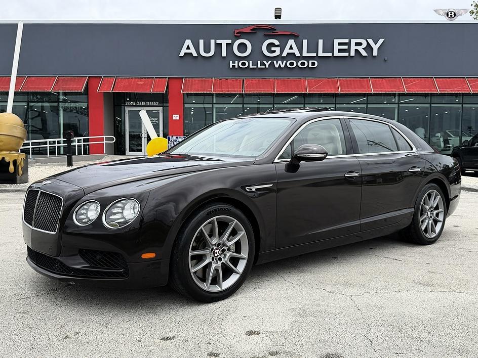Bronze Metallic 2017 Bentley Flying Spur V8 S AWD Sedan All-Wheel Drive Automatic