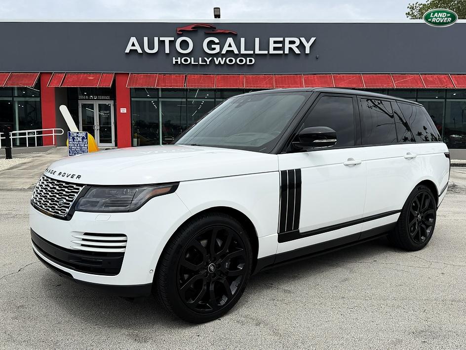White 2021 Land Rover Range Rover P525 HSE Westminster Edition 4WD SUV / Crossover All-Wheel Drive Automatic