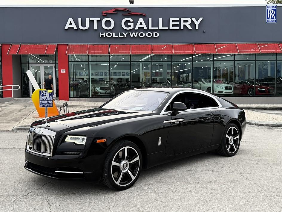 Black 2019 Rolls-Royce Wraith Coupe Rear-Wheel Drive Automatic