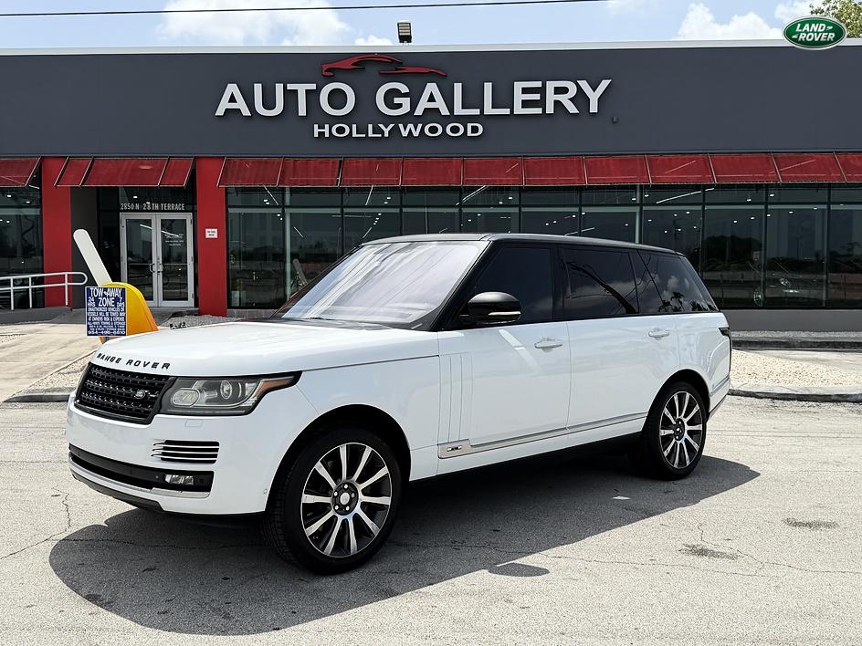 White 2014 Land Rover Range Rover SUV / Crossover Four-Wheel Drive Automatic