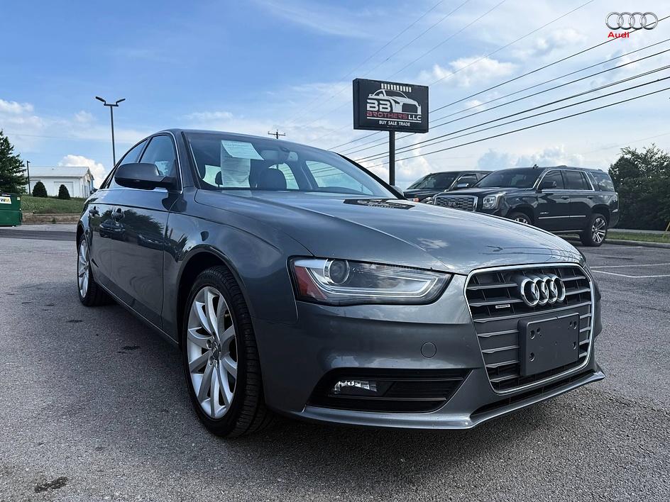Gray 2013 Audi A4 Sedan All-Wheel Drive Automatic