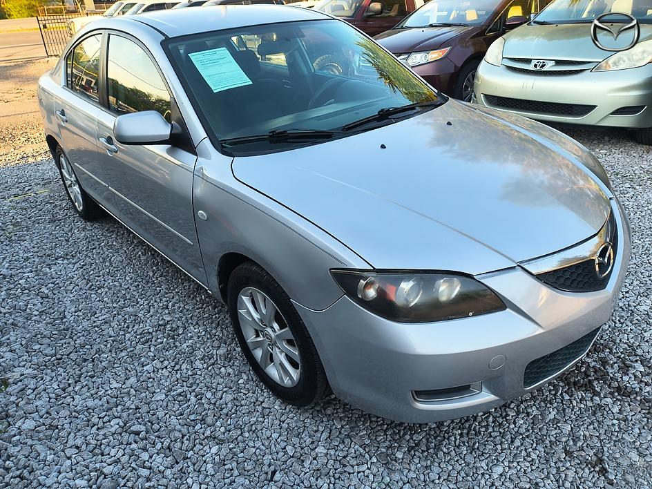 Silver 2007 Mazda MAZDA3 i Touring Sedan Front-Wheel Drive Automatic