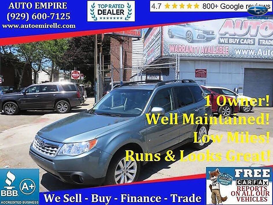 Sky Blue Metallic 2012 Subaru Forester SUV / Crossover All-Wheel Drive Automatic