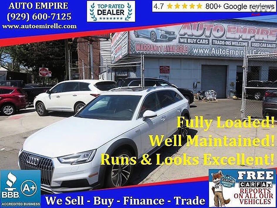 White 2018 Audi A4 Allroad 2.0T quattro Premium Plus AWD Wagon All-Wheel Drive Automatic
