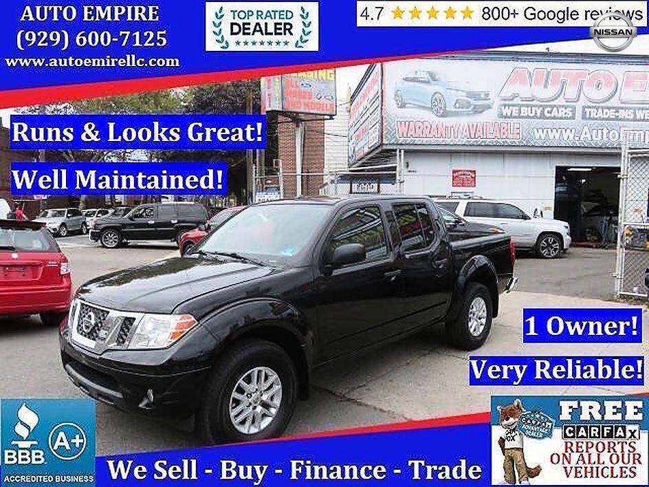 Gray (Magnetic Black) 2018 Nissan Frontier Pickup Truck Four-Wheel Drive Automatic