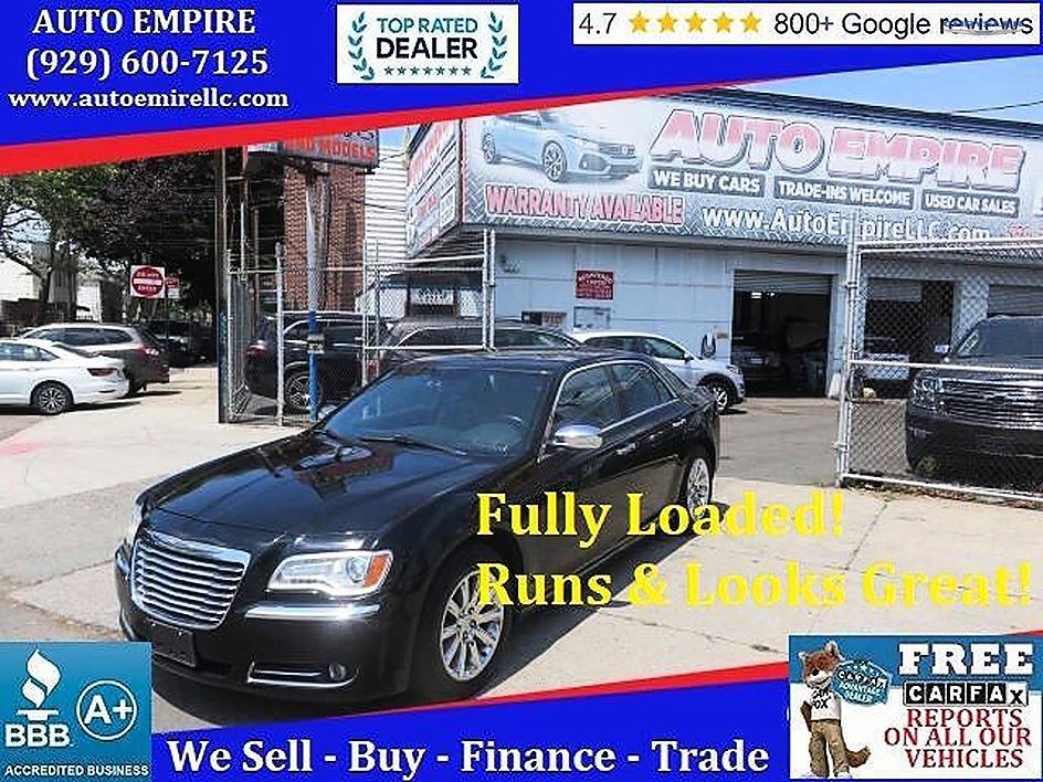 Black 2012 Chrysler 300 Limited RWD Sedan Rear-Wheel Drive Automatic