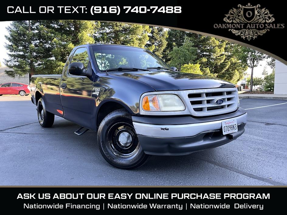 Black 1999 Ford F-150 XLT SB Pickup Truck Rear-Wheel Drive Automatic