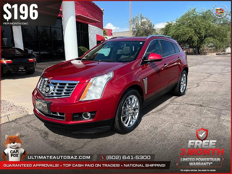 Barcelona Red 2015 Cadillac SRX SUV / Crossover Front-Wheel Drive Automatic