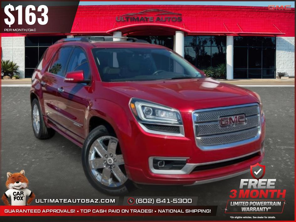 Crystal Red Tintcoat 2014 GMC Acadia SUV / Crossover All-Wheel Drive Automatic