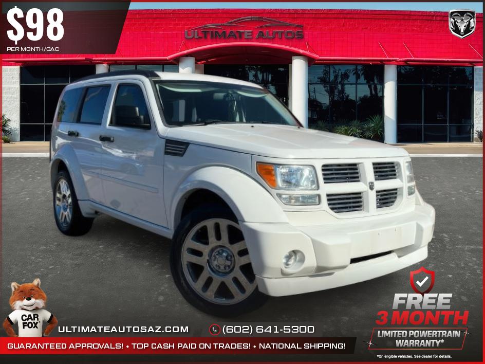 White 2007 Dodge Nitro SUV / Crossover Rear-Wheel Drive Automatic