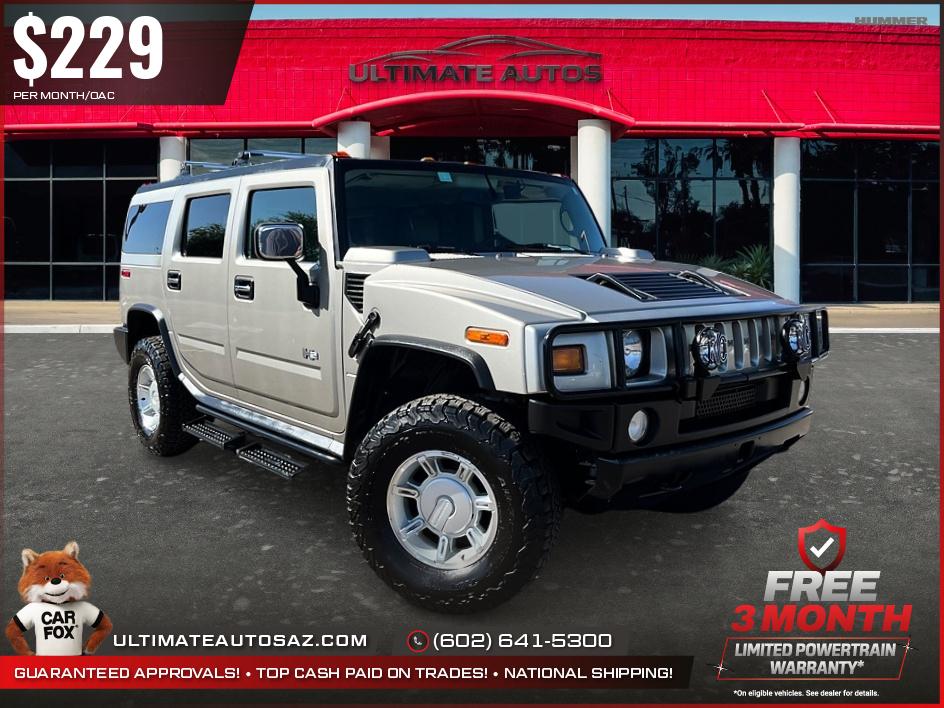 Brown (Tan) 2003 Hummer H2 SUV / Crossover Four-Wheel Drive Automatic
