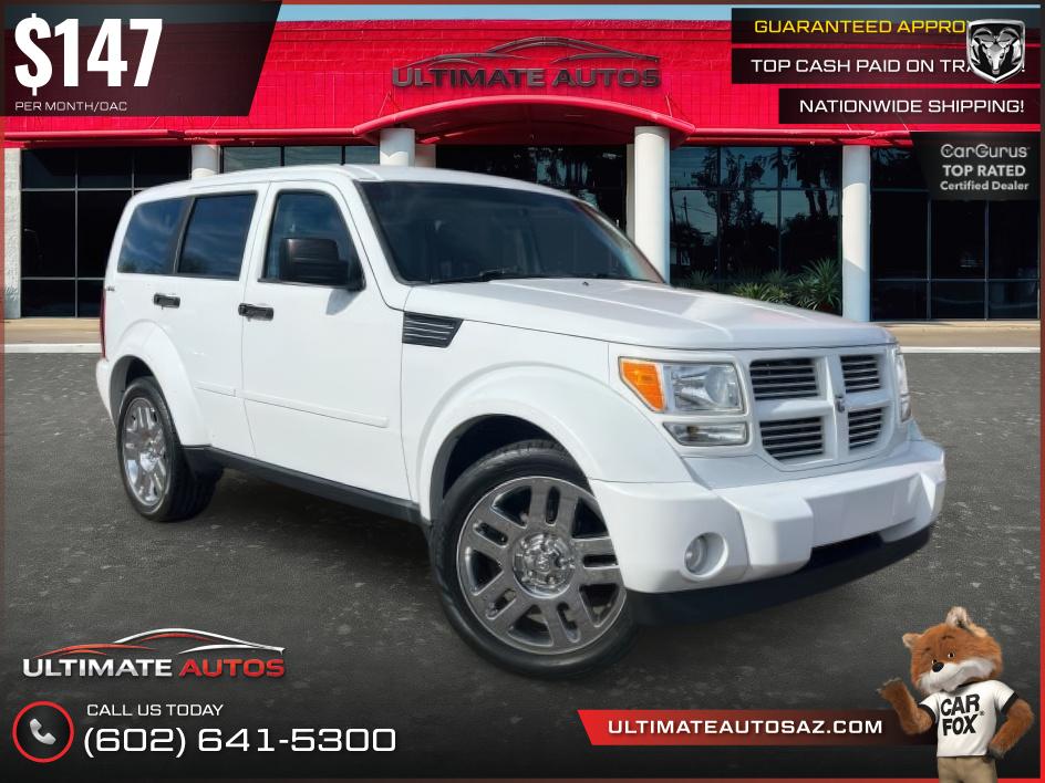 White 2011 Dodge Nitro Heat 4WD SUV / Crossover Four-Wheel Drive Automatic