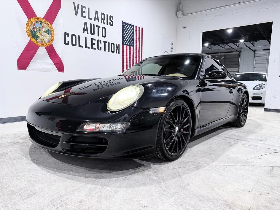 Black 2007 Porsche 911 Coupe Rear-Wheel Drive Automatic