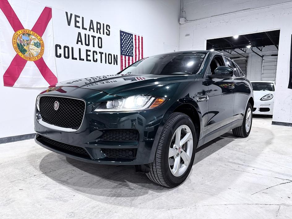 British Racing Green Metallic 2017 Jaguar F-PACE SUV / Crossover All-Wheel Drive Automatic