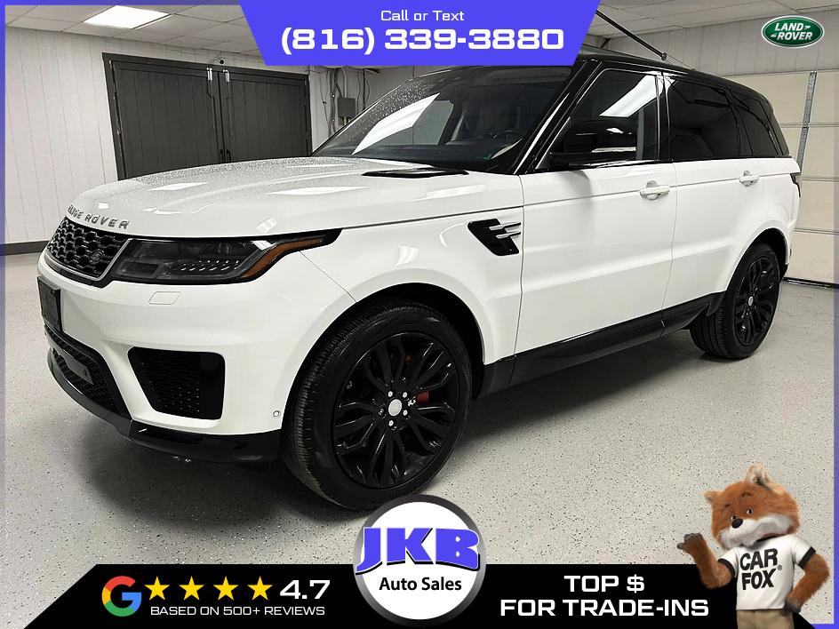 White 2018 Land Rover Range Rover Sport SUV / Crossover All-Wheel Drive Automatic