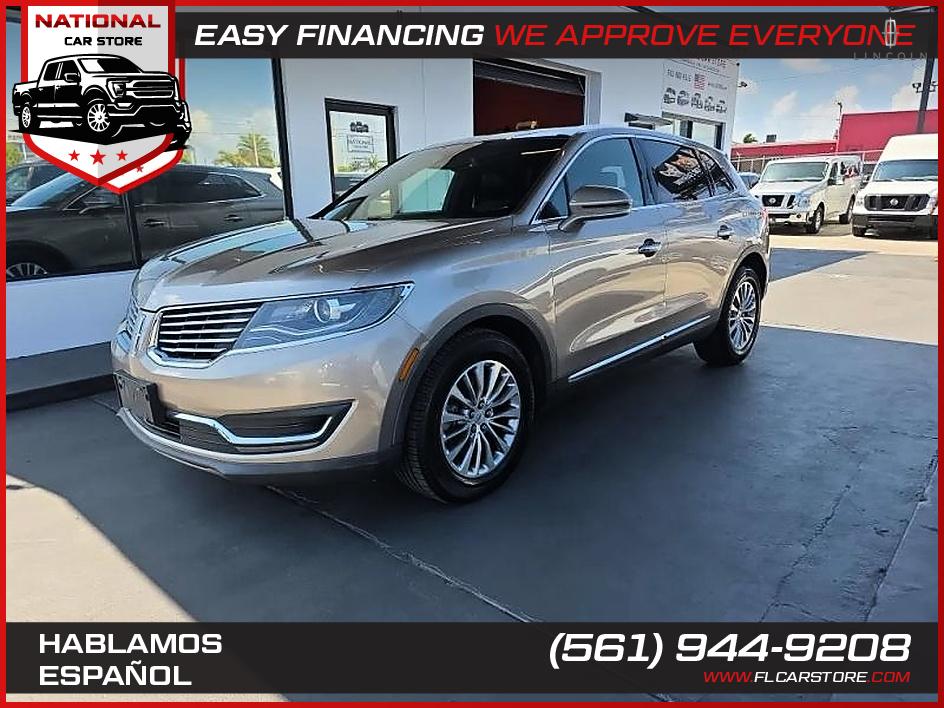Brown (Beige) 2018 Lincoln MKX SUV / Crossover Front-Wheel Drive Automatic