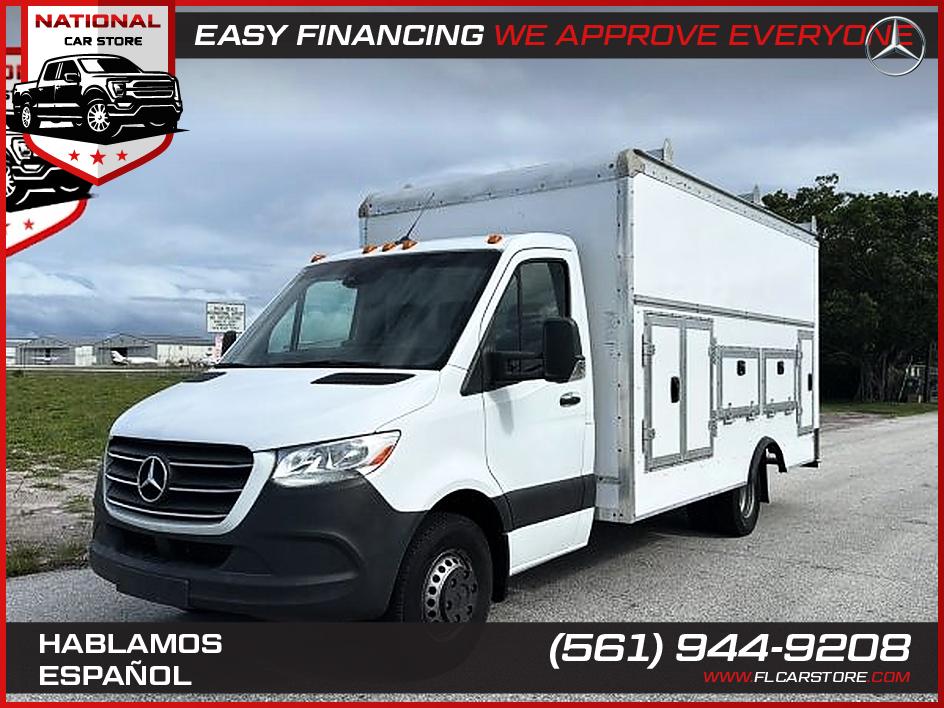 White 2019 Mercedes-Benz Sprinter Cab Chassis Automatic