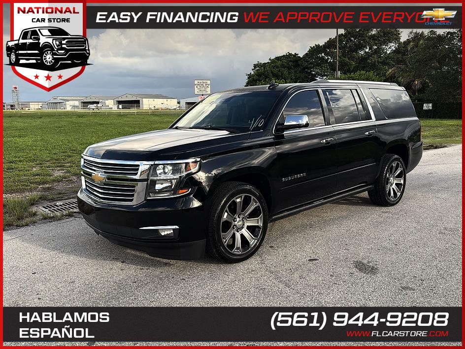 Black 2018 Chevrolet Suburban SUV / Crossover Four-Wheel Drive 6-Speed Automatic
