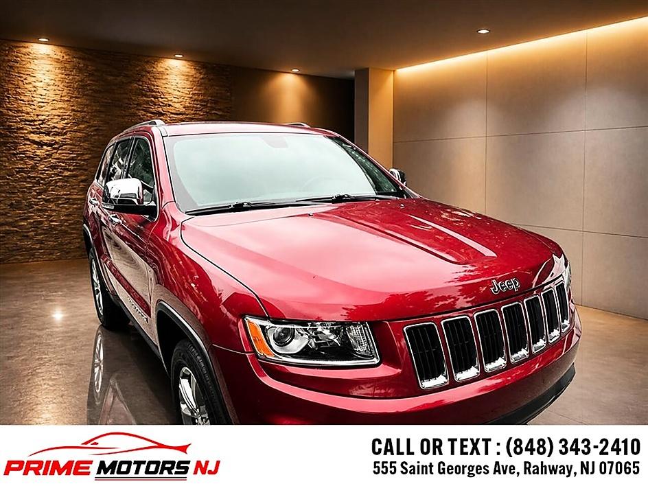 Red 2015 Jeep Grand Cherokee SUV / Crossover Four-Wheel Drive Automatic