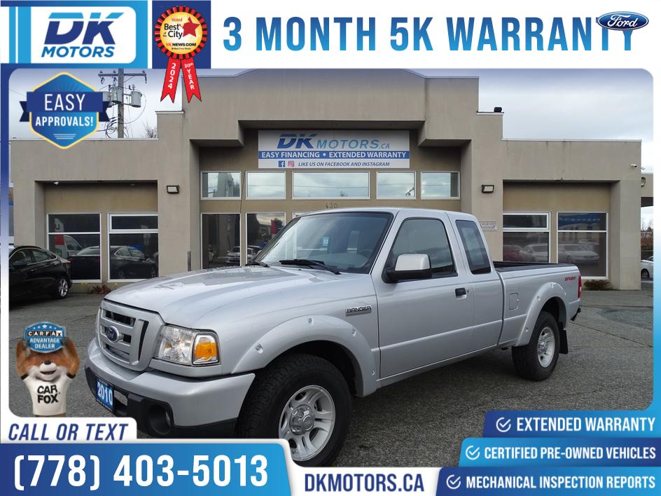 2010 Ford Ranger Sport SuperCab 4-Door