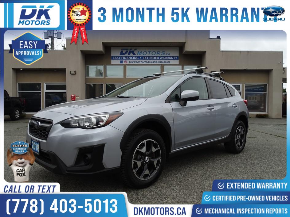 Silver 2018 Subaru Crosstrek SUV / Crossover Automatic