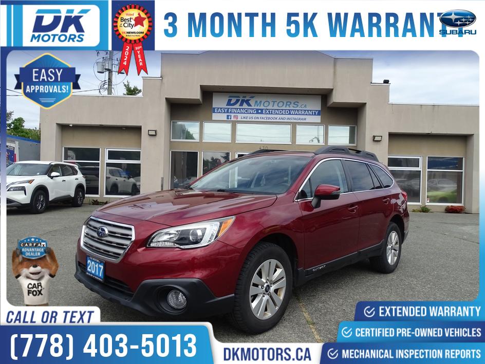 Venetian Red Pearl 2017 Subaru Outback Wagon Automatic