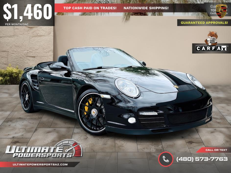  2011 Porsche 911 Turbo S Cabriolet AWD   