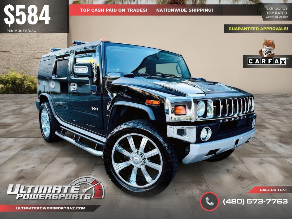 Black 2008 Hummer H2 SUV / Crossover Automatic