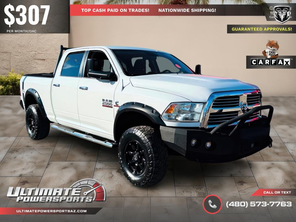 2013 RAM 2500 Big Horn Crew Cab 4WD Pickup Truck Four-Wheel Drive Automatic