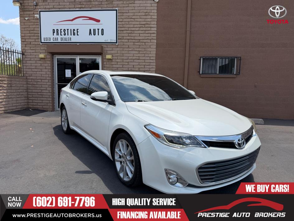 White (Blizzard Pearl) 2014 Toyota Avalon Sedan Front-Wheel Drive Automatic