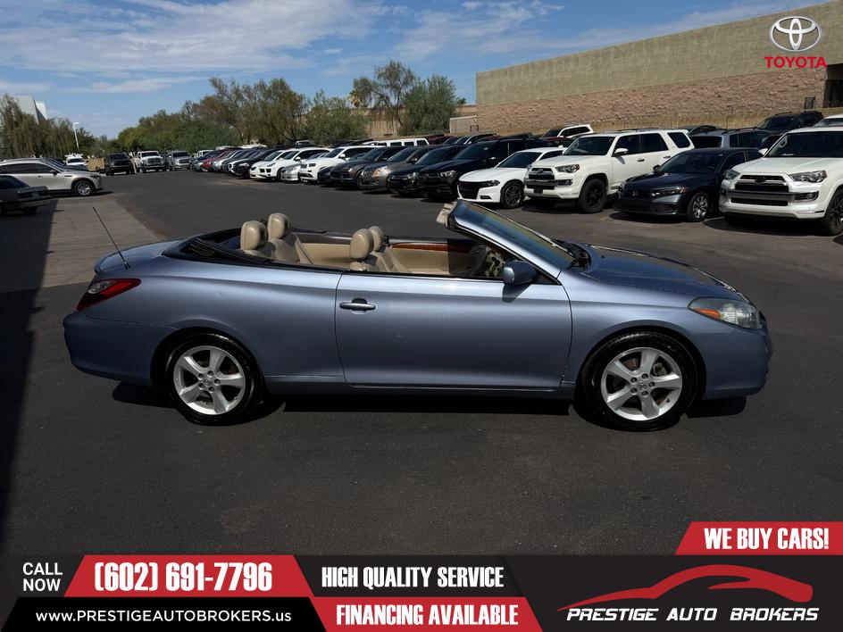 Blue 2007 Toyota Camry Solara Coupe Front-Wheel Drive Automatic