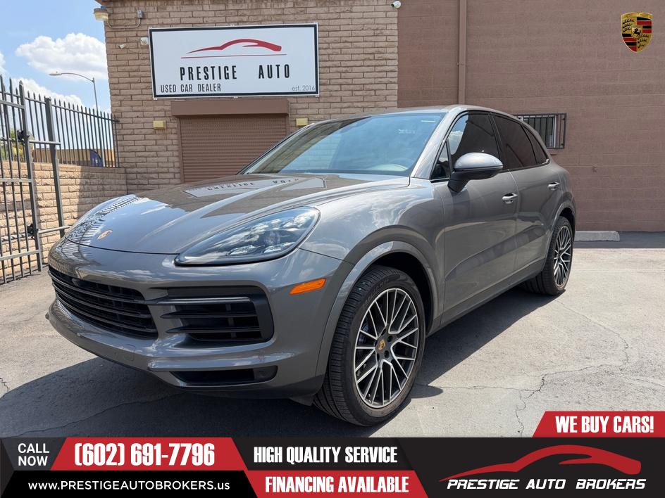 Quartzite Metallic 2019 Porsche Cayenne SUV / Crossover All-Wheel Drive Automatic
