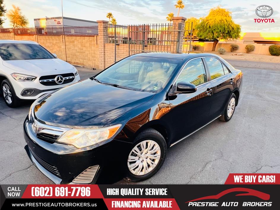 Attitude Black Metallic 2013 Toyota Camry LE Sedan Front-Wheel Drive Automatic